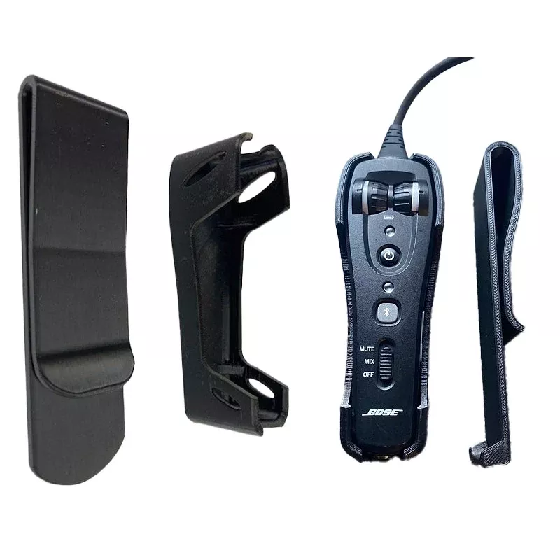 Bose A20 Headset Controller Holder - ANR Includes Clips