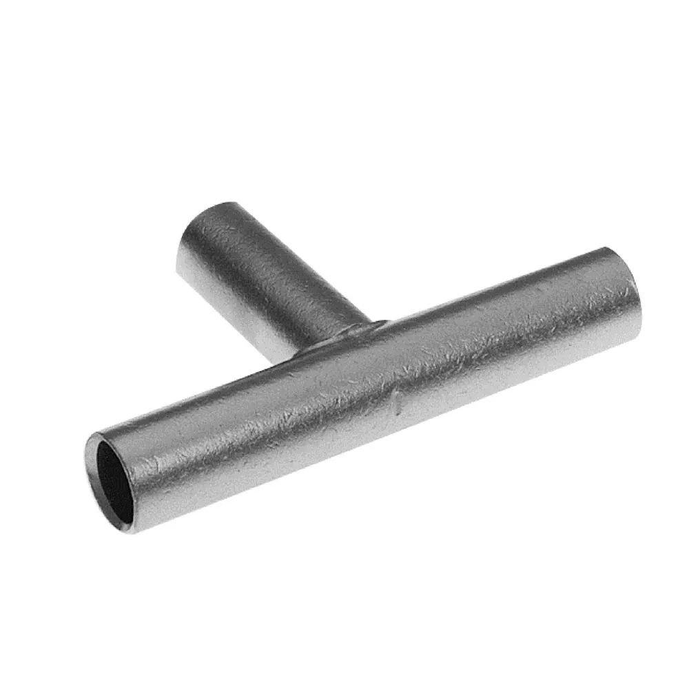 Burndy YST2828 Copper Compression Tee, 4 AWG (Str) (Run & Tap), Tin Plated