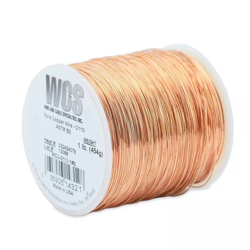 Copper 110 .0159 In Soft Temper 1Lb Spool