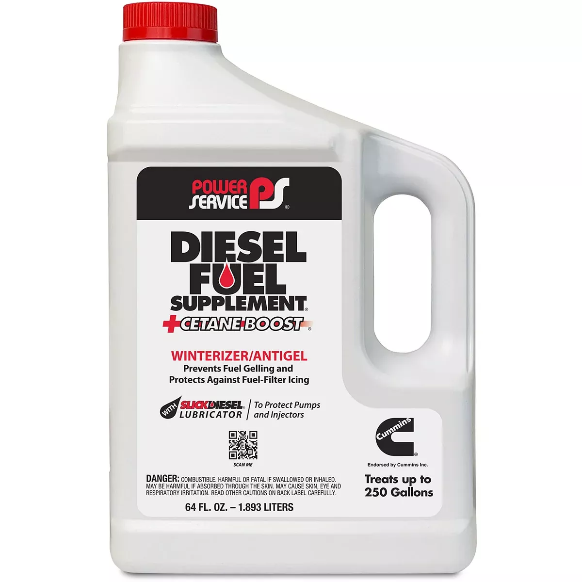 DIESEL FUEL SUPPLEMENT+ CETANE BOOST - 64 OZ BOTTLE