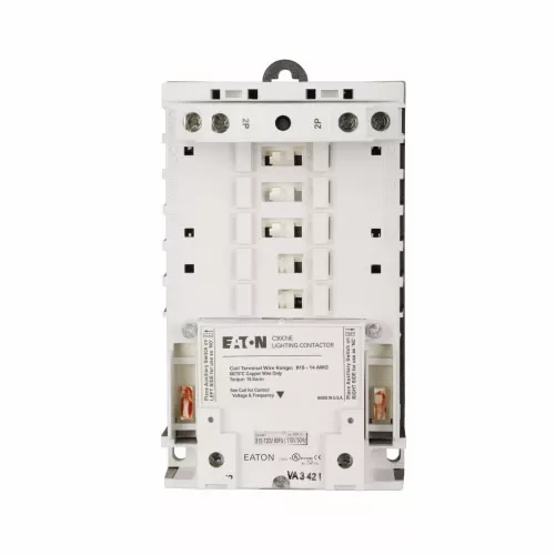 Eaton Electrical C30CNE20A0 120 Volt 2-Pole Open Control Lighting Contactor