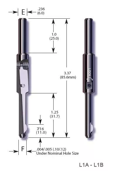 EZ Burr High Speed Steel 3/32