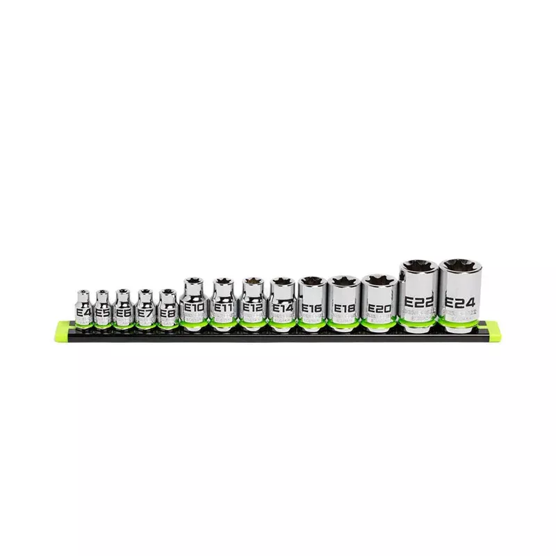 Grip Edge Tools - 14-Pc E-Star Socket Set