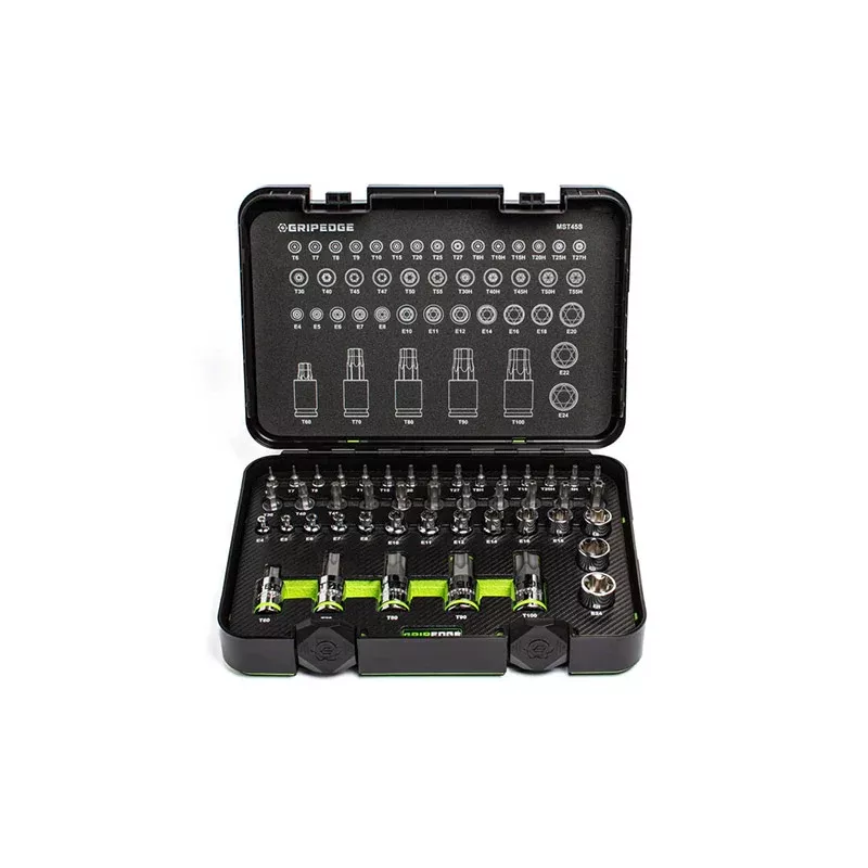 Grip Edge Tools - 45-Pc Master RPT Star Driver Set