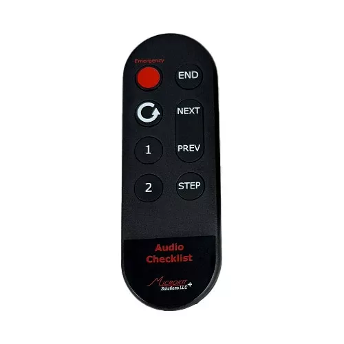 Microkit Audio Checklist Additional Remote