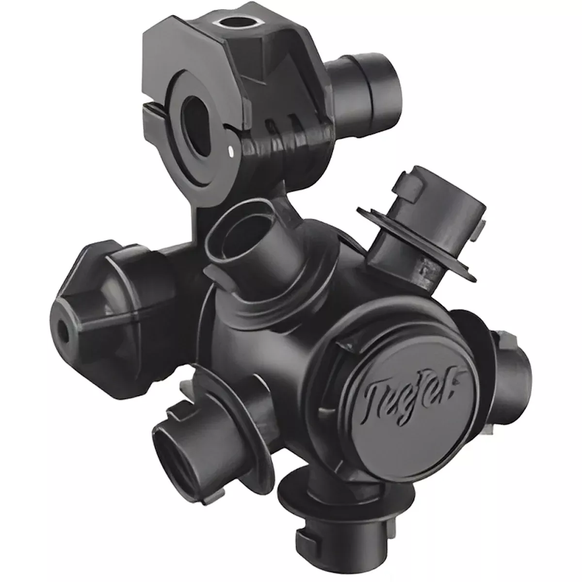 QUICKJET QJ360 NOZZLE BODY, FIVE OUTLET, SINGLE-BARBED FOR 3/4" HOSE