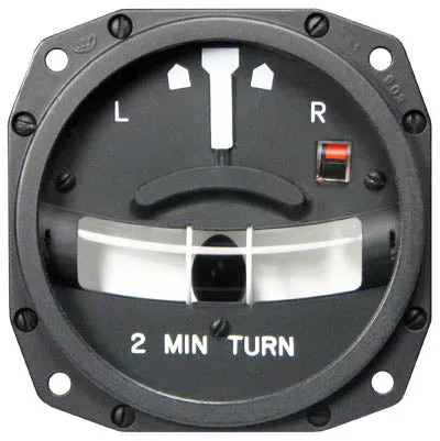 Rc Allen 56-3B 3 Electric Turn & Bank Indicator Tso