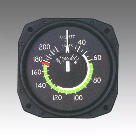 Sigmatek 3-1/8 Restrained Airspeed 40-300MPH 40-260KNT LIT