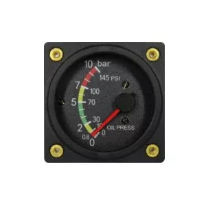 Swift 2-1/4 OIL Press 0-10 BAR 145 PSI
